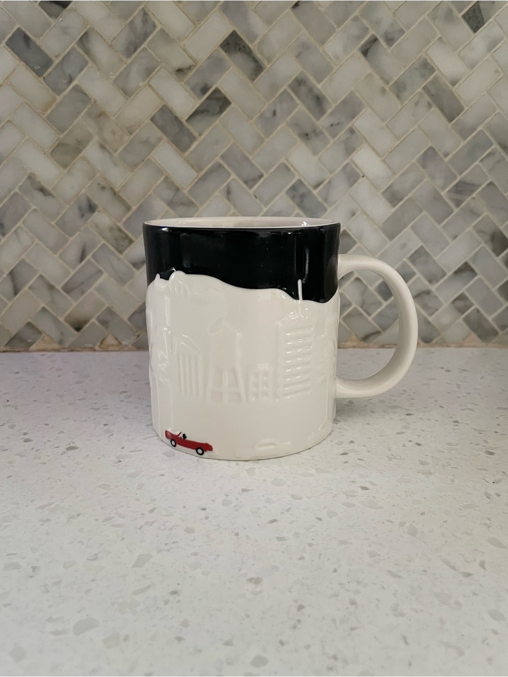 Starbucks - Los Angeles 3D Relief Skyline Mug - 2012 Collector Series  16oz